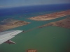 Honolulu Coast as leaving by plane