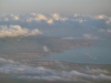 Town of Kahului from Mt Haleakala (Molokai faint in background)