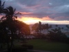 Sunset from Hotel in Maui
